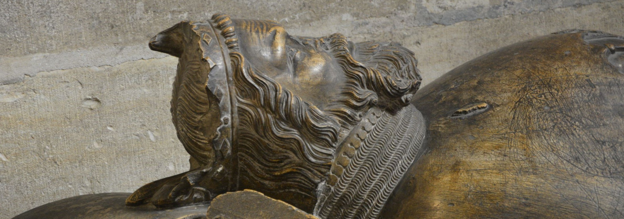 Náhrobek POII. z parléřovské huti v katedrále sv. Víta, Václava a Vojtěcha na Pražském hradě. Foto CEVH