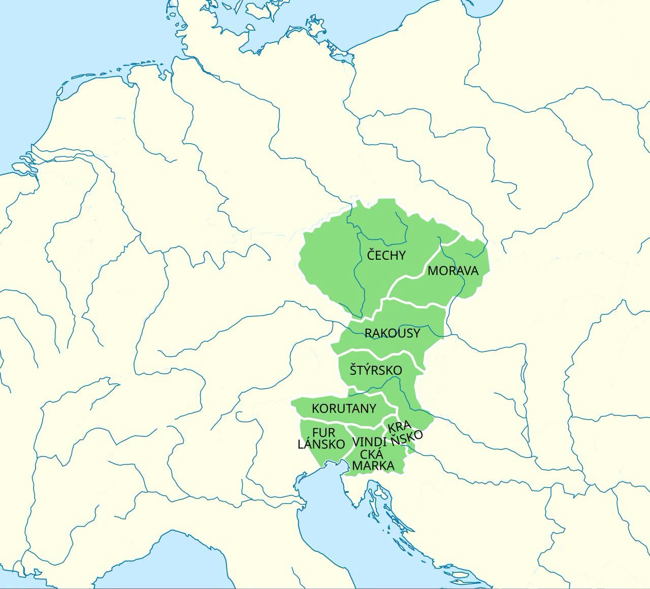 Panství POII. v roce 1272